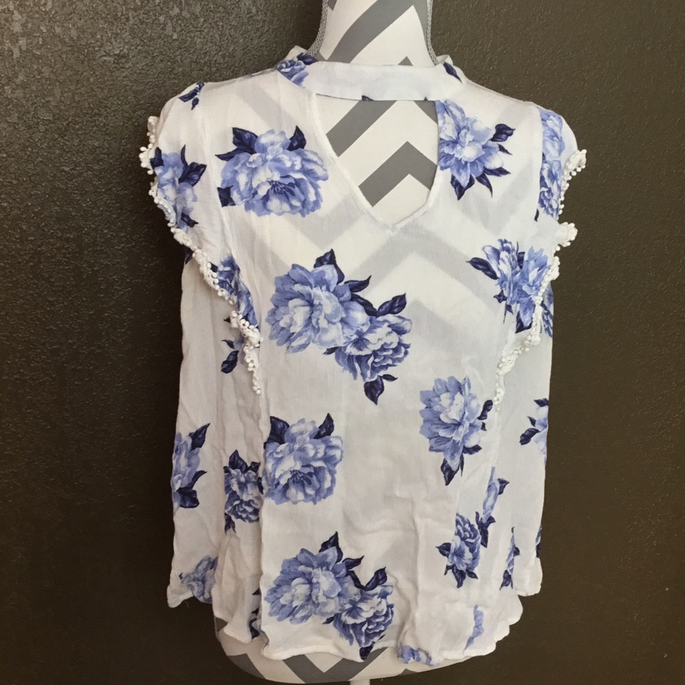 BLU PEPPER NWT PEASANT TOP - Picture 2 of 6